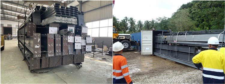 steel structure small house packaging & shipping steel structure small house packaging & shipping