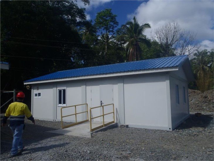 modular flat pack container house